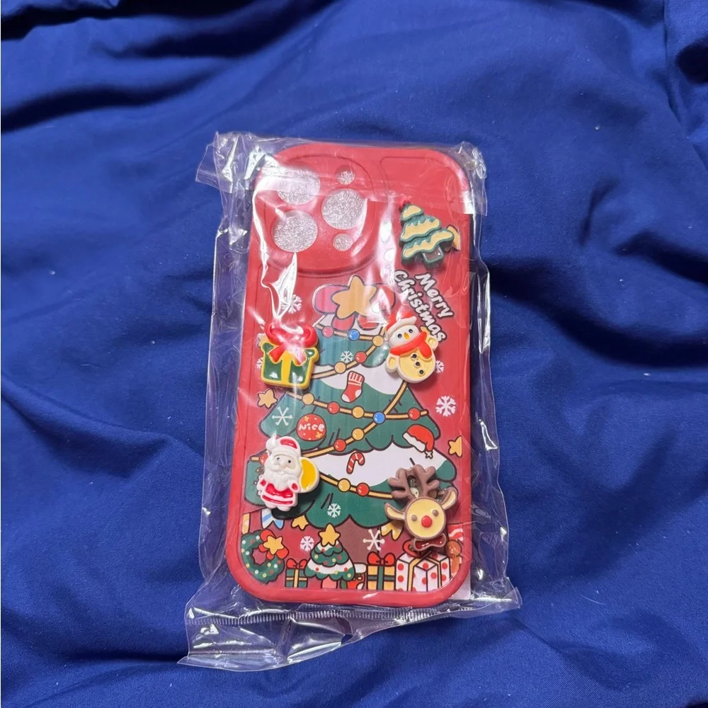 New in Package! Christmas iPhone 15 Pro Max Case